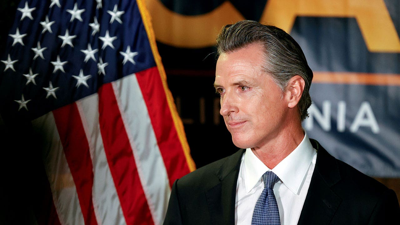 Gavin Newsom roasted for picture of him reading 'banned books' he says states are 'afraid of'