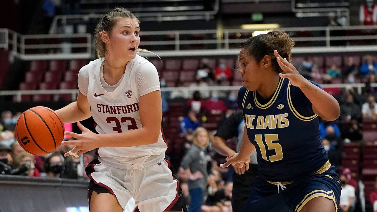 Jump Leads No. 3 Stanford Women Past UC Davis 68-42 | Fox News