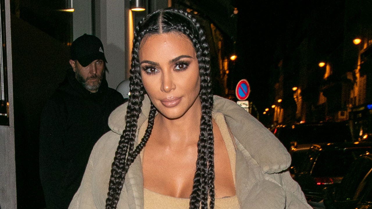 Kim Kardashian addresses accusations of blackfishing, explains decision to braid  her hair | Fox News