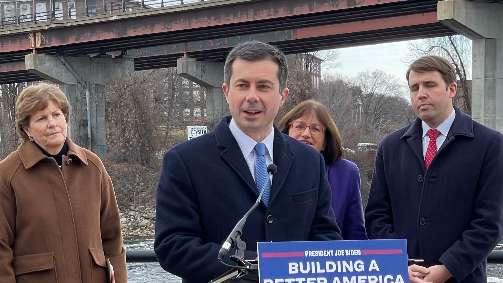 Transportation Secy. Buttigieg highlights that Biden’s infrastructure law is ‘good politics’