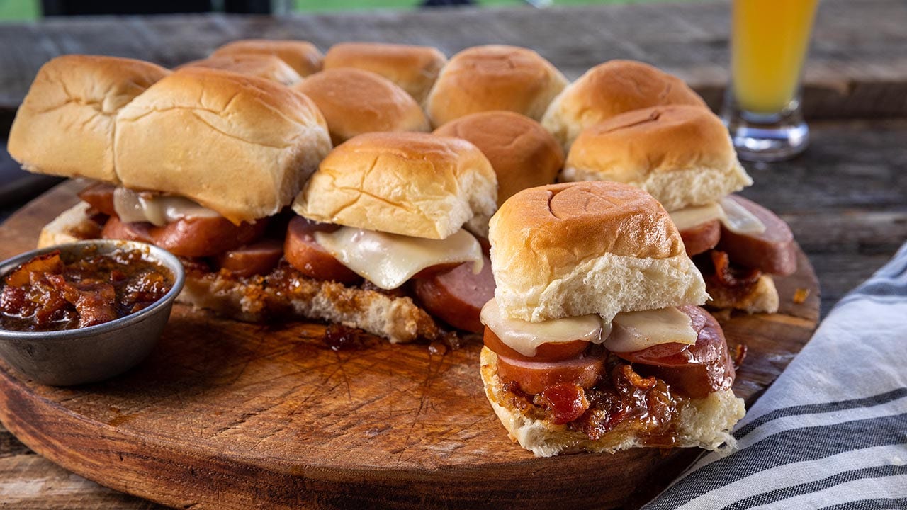Easy smoked sausage sliders for game day: Try the recipe