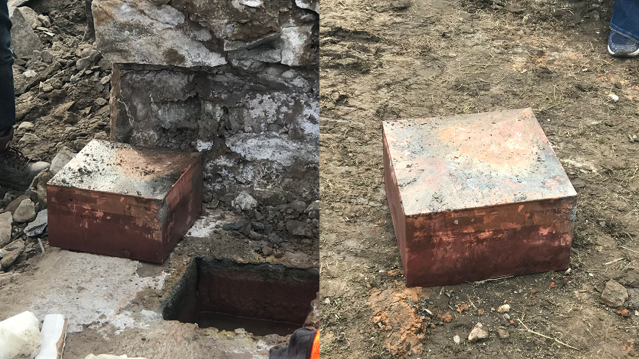 Robert E. Lee monument removal team finds what is believed to be 1887 time capsule Fox News