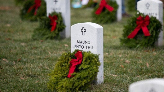 Wreaths Across America honors fallen military at holiday time: 'Deep appreciation for those who serve'