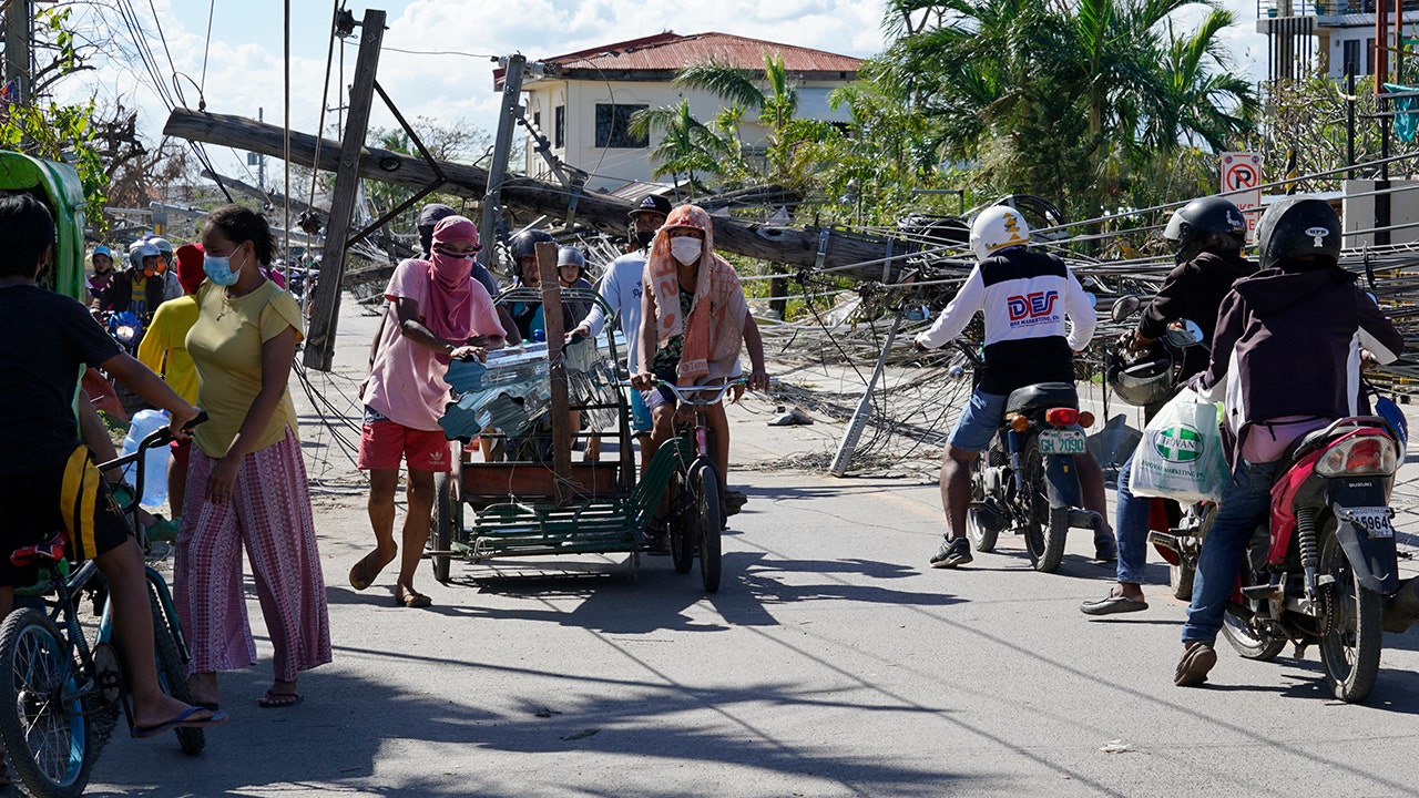 Philippines governor pleads for aid, warning of looting after devastating typhoon