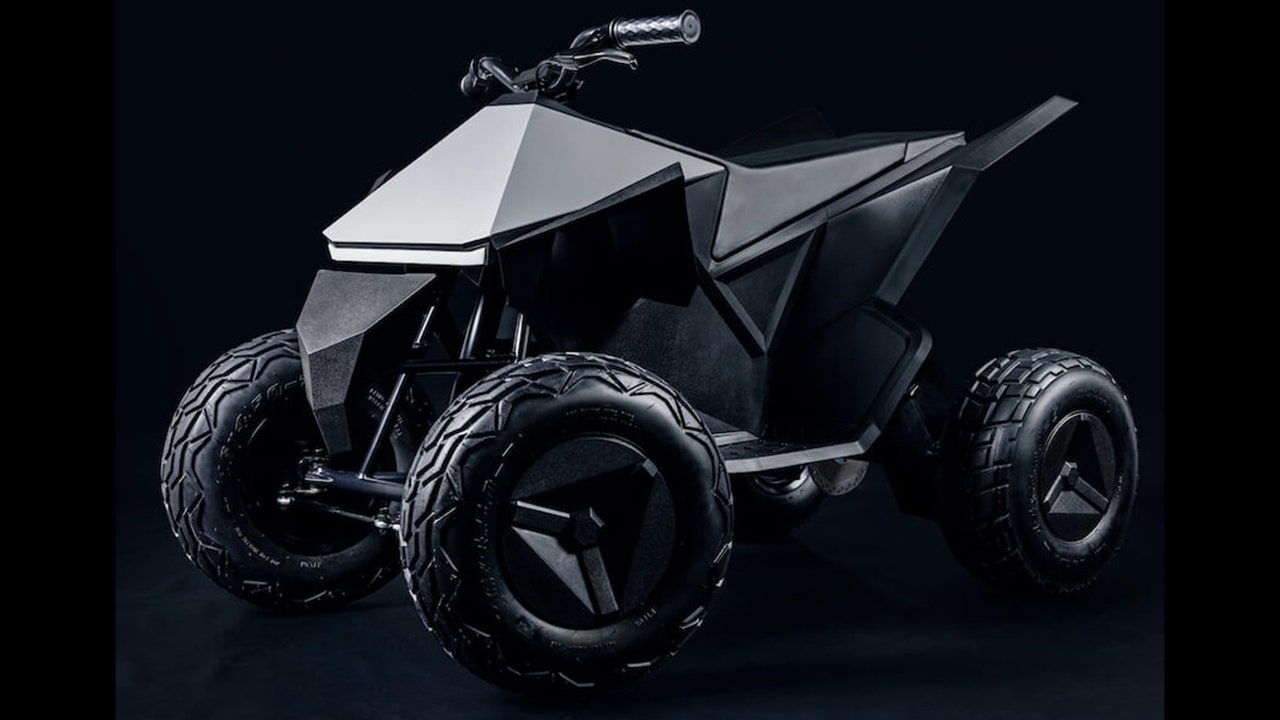 Tesla launches $1,900 Cyberquad ATV for kids