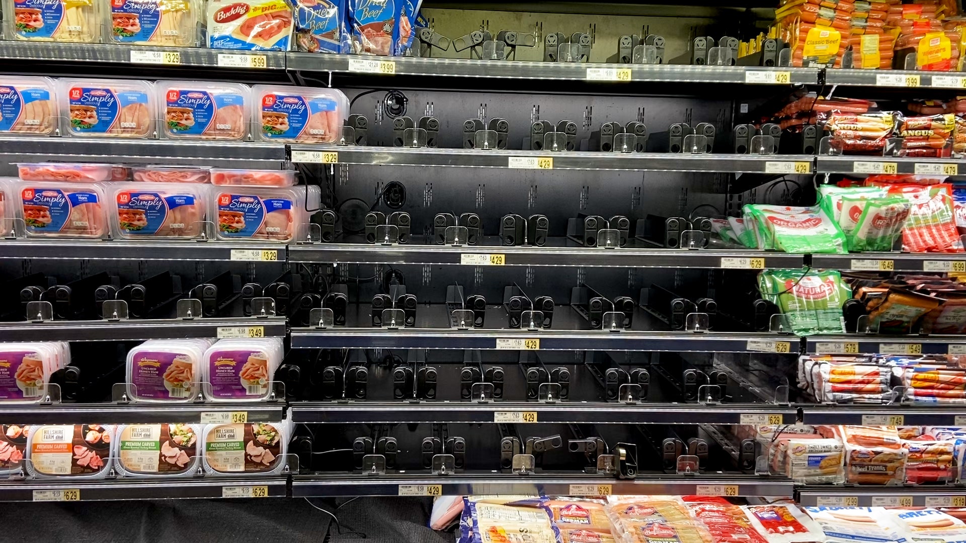 #BareShelvesBiden trends on Twitter as shoppers encounter desolate grocery store aisles: 'Apocalypse Now'