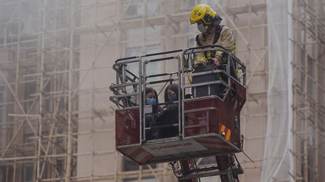 13 hospitalized after fire erupts at Hong Kong's World Trade Centre