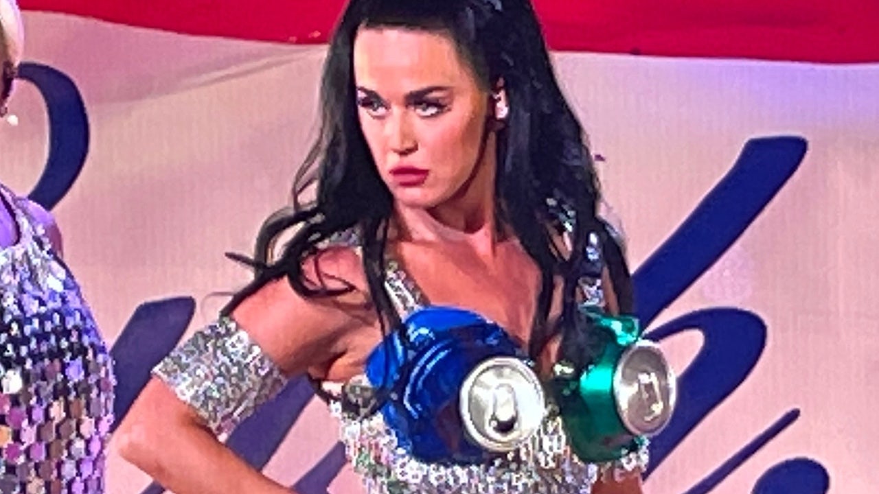 Katy Perry Dons Beer Can Bra During Las Vegas Concert, Pours a