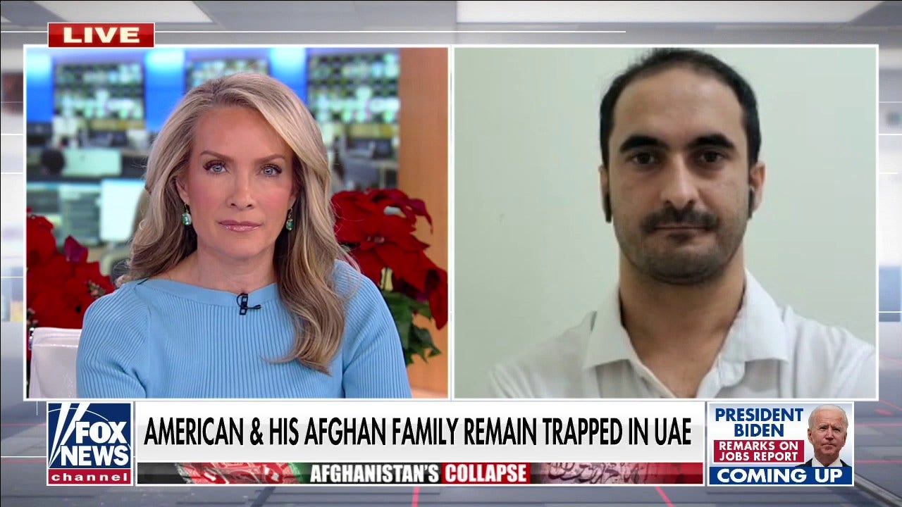American citizen pleads for help as Afghan family remains stuck in UAE: ‘I’m losing my job, car’