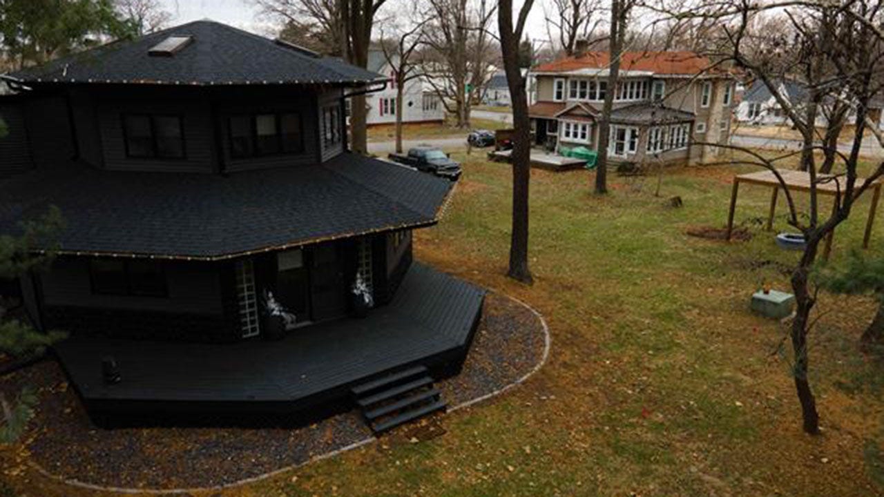 'Goth' house in Illinois listed on Zillow goes viral