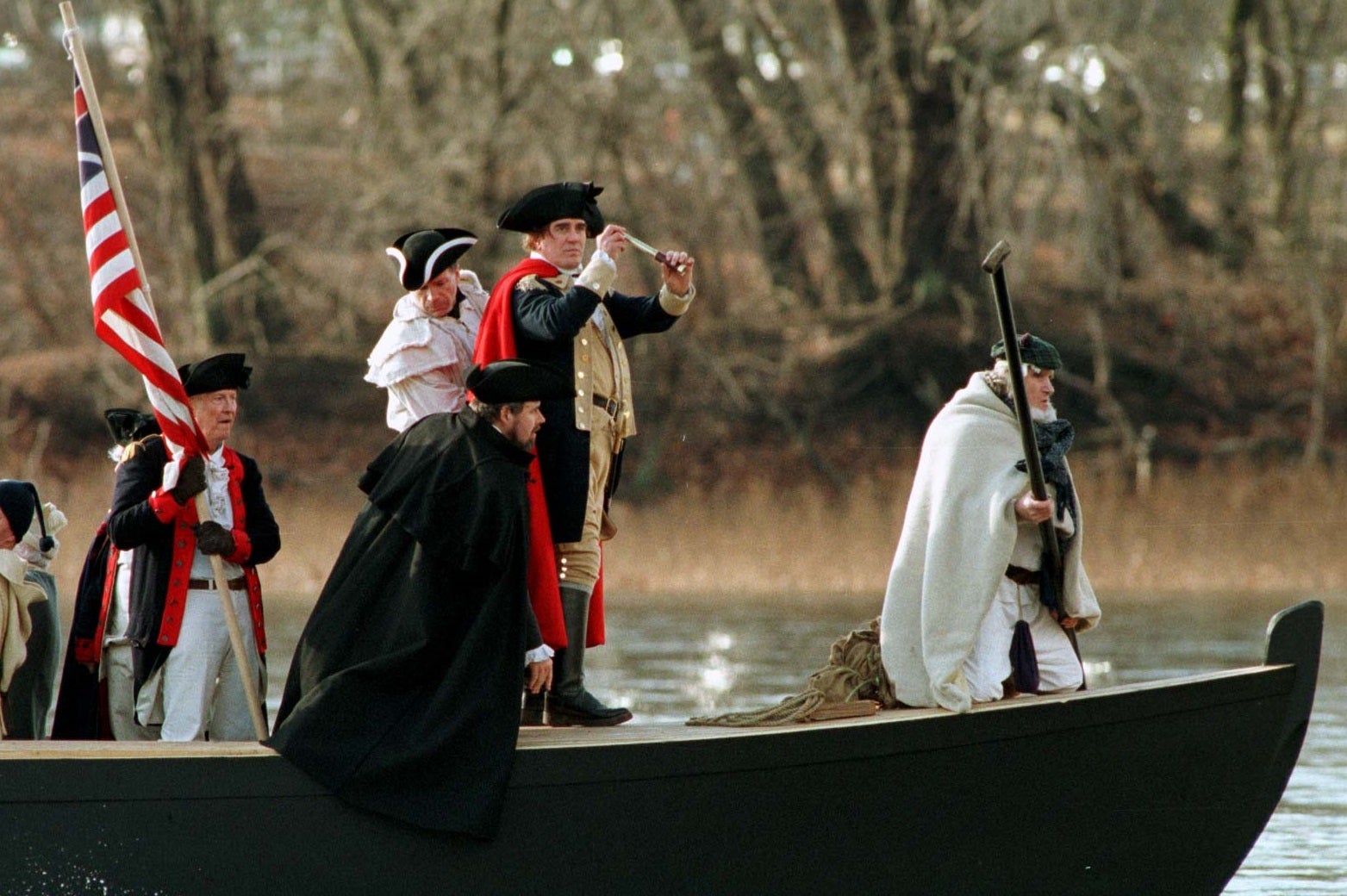 Washington crossing the Delaware: Reenactment is revived