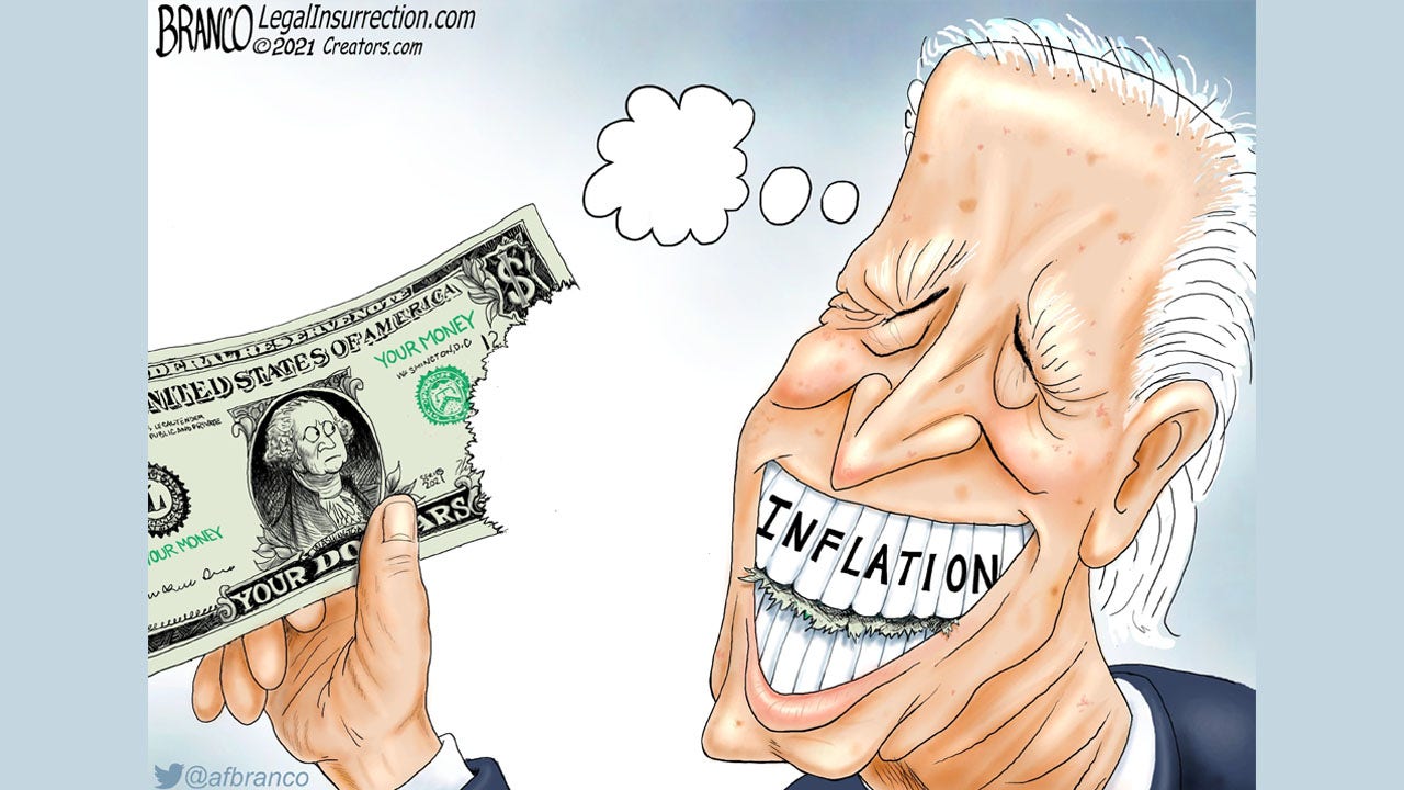 Best of political cartoons: Taking a bite out of the dollar 1/15/22