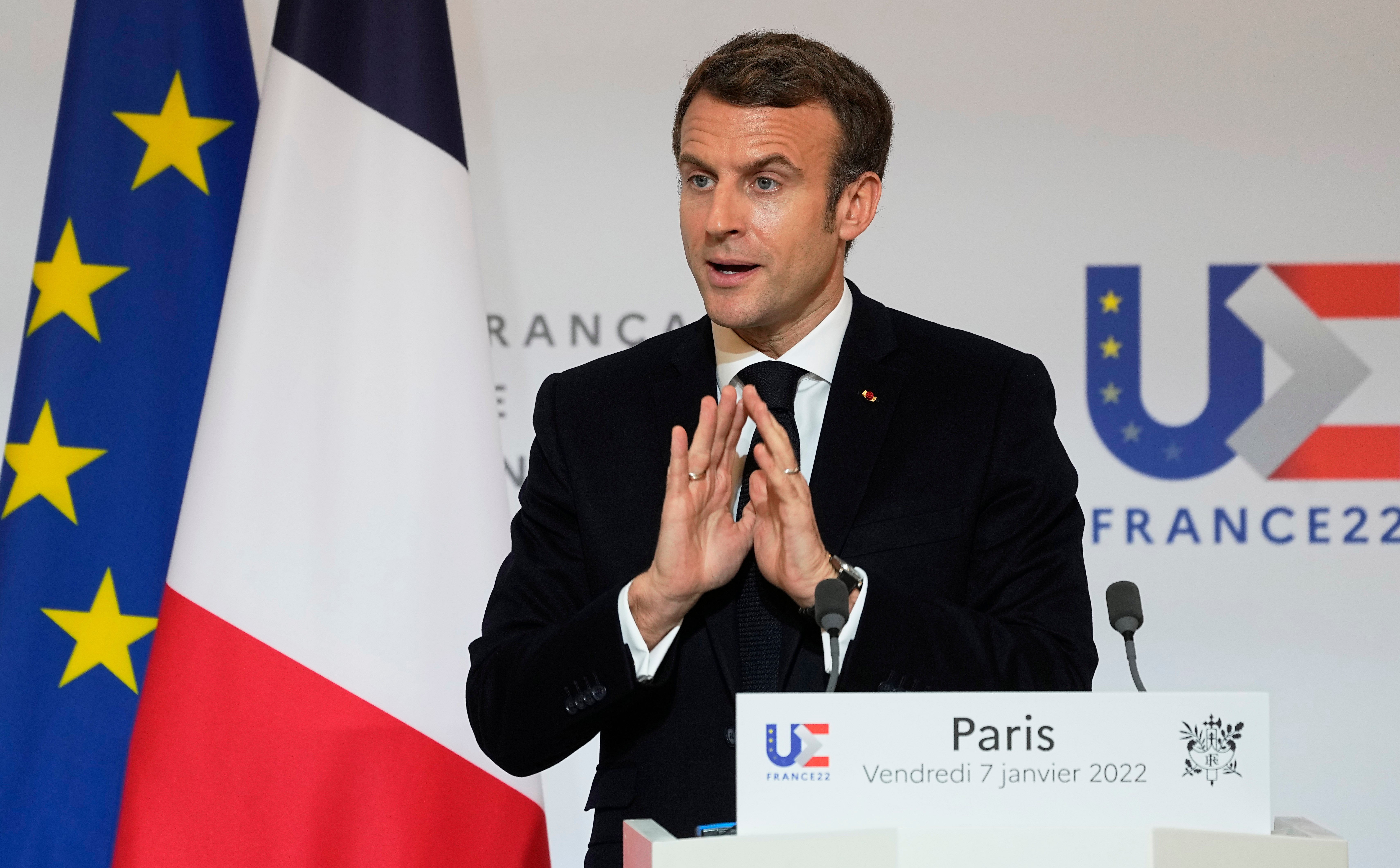 Macron maintains rude remarks about France&apos;s unvaccinated