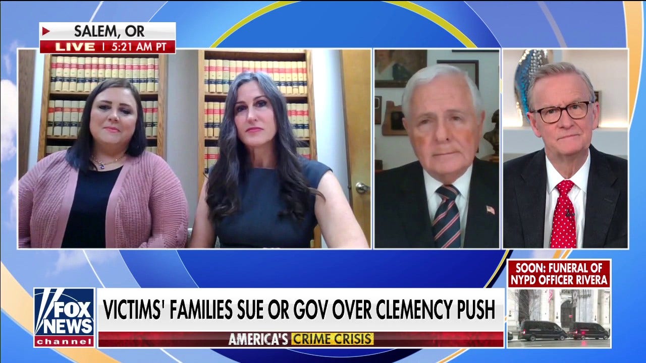 Progressive Oregon governor slammed for clemency push by families of murder victims: 'Not how the law works'
