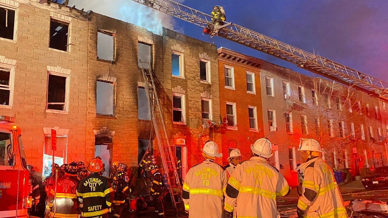 3 Baltimore firefighters die, fourth member critically injured in blaze; ‘Our worst nightmare,’ governor says