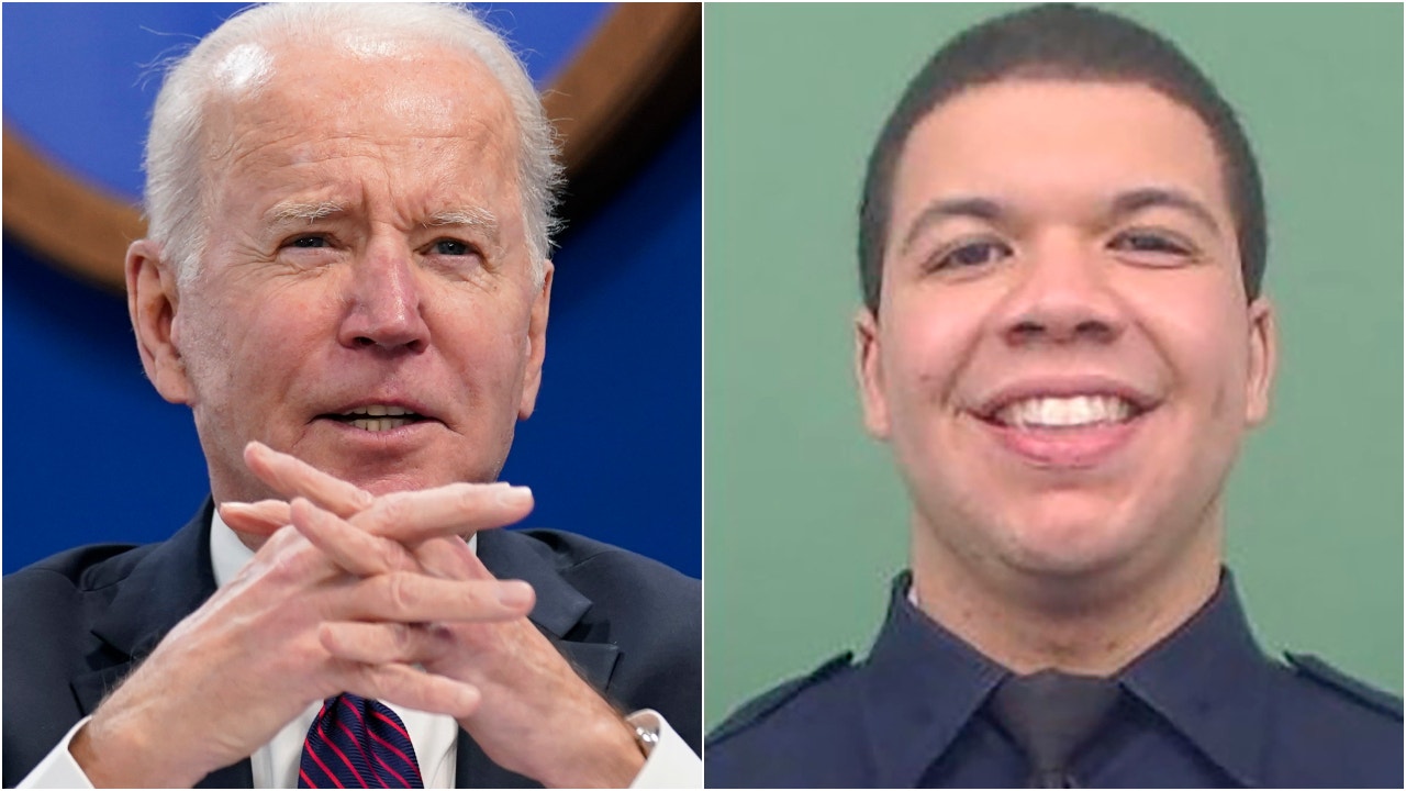 Biden reacts to NYPD officer shootings: 'Extraordinary sacrifice'