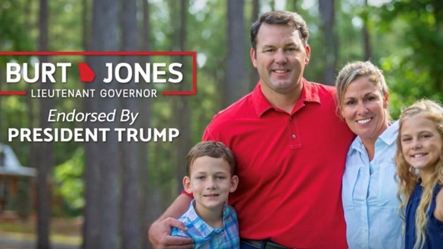 Trump ally in Georgia highlights former president’s endorsement as he runs for lieutenant governor