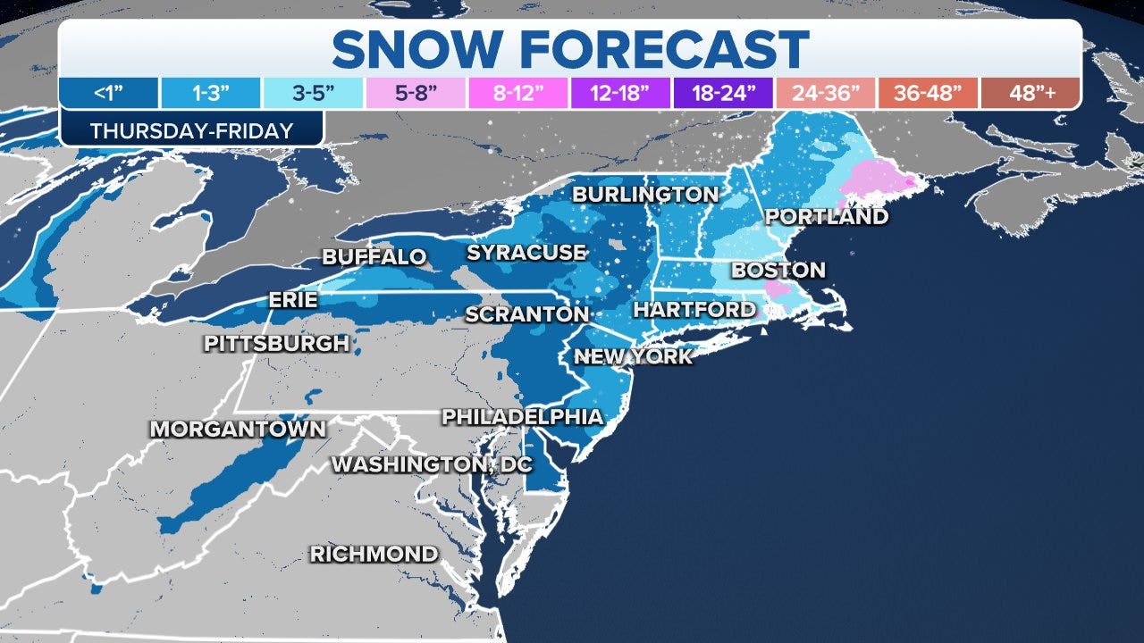 East Coast braces for possible bomb cyclone that could make commute ...