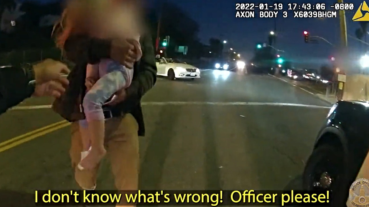 LAPD releases dramatic bodycam of officer reviving 'lifeless' toddler
