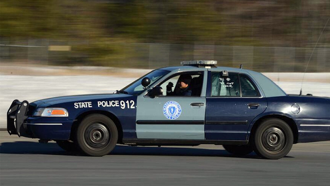 Massachusetts state trooper helps pregnant woman after spotting vehicle at 100 mph