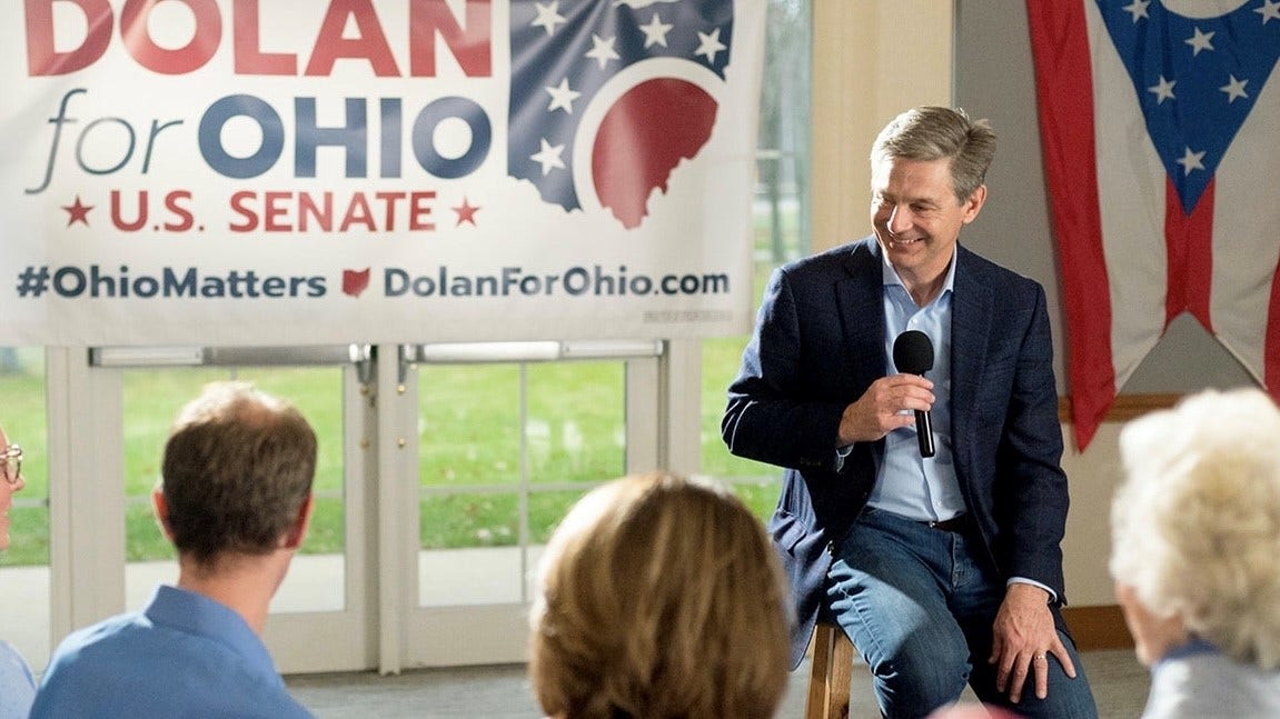 Take two: Ohio’s Matt Dolan announces second straight Senate run, in bid to flip blue seat