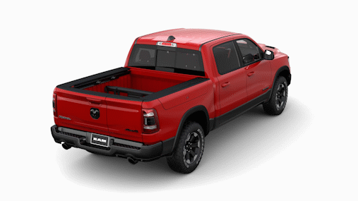 Ram's Multifunction tailgate features a similar design, but is split in two.