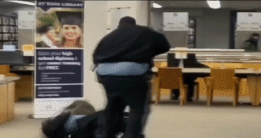 Dog viciously attacks San Francisco library security guard after trying to get owner's attention