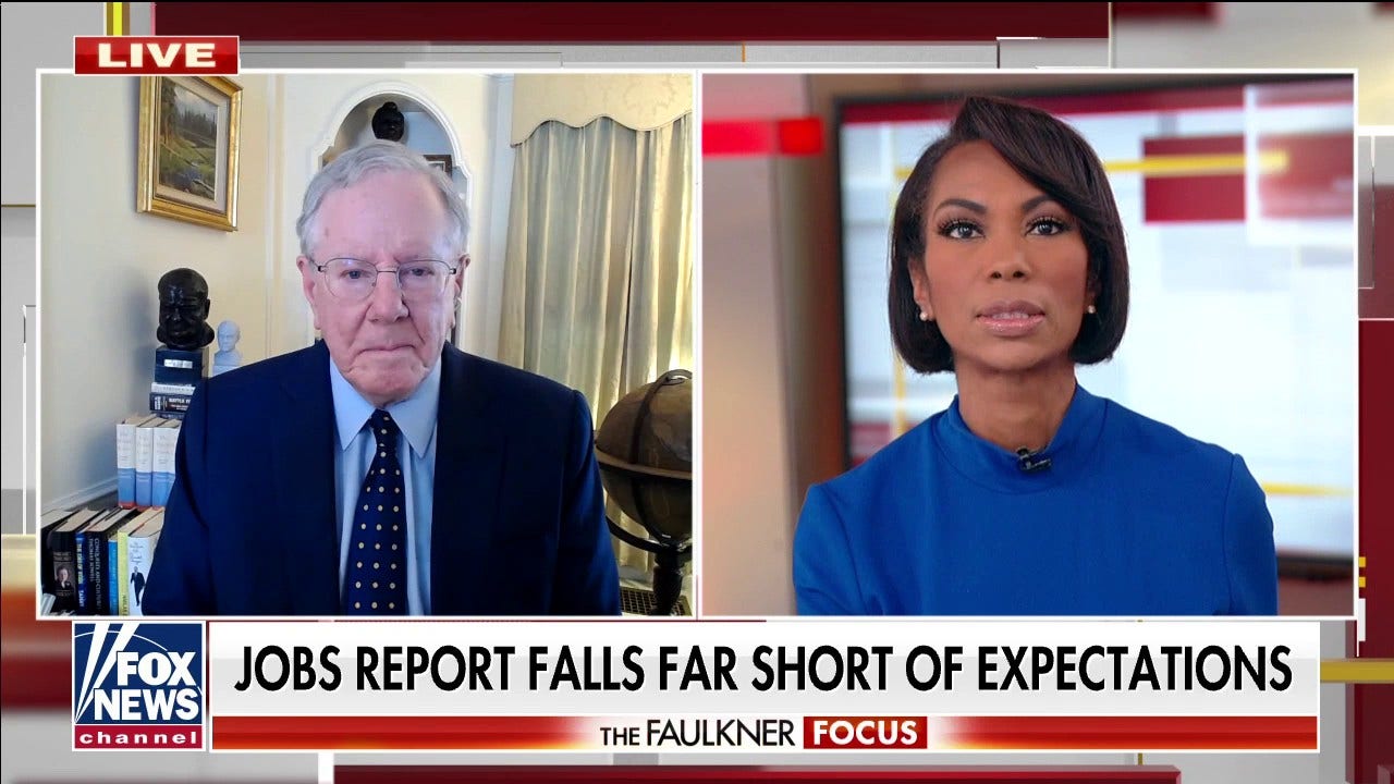 Steve Forbes torches Biden's remarks on economy, jobs: They're 'standing in the way' of recovery