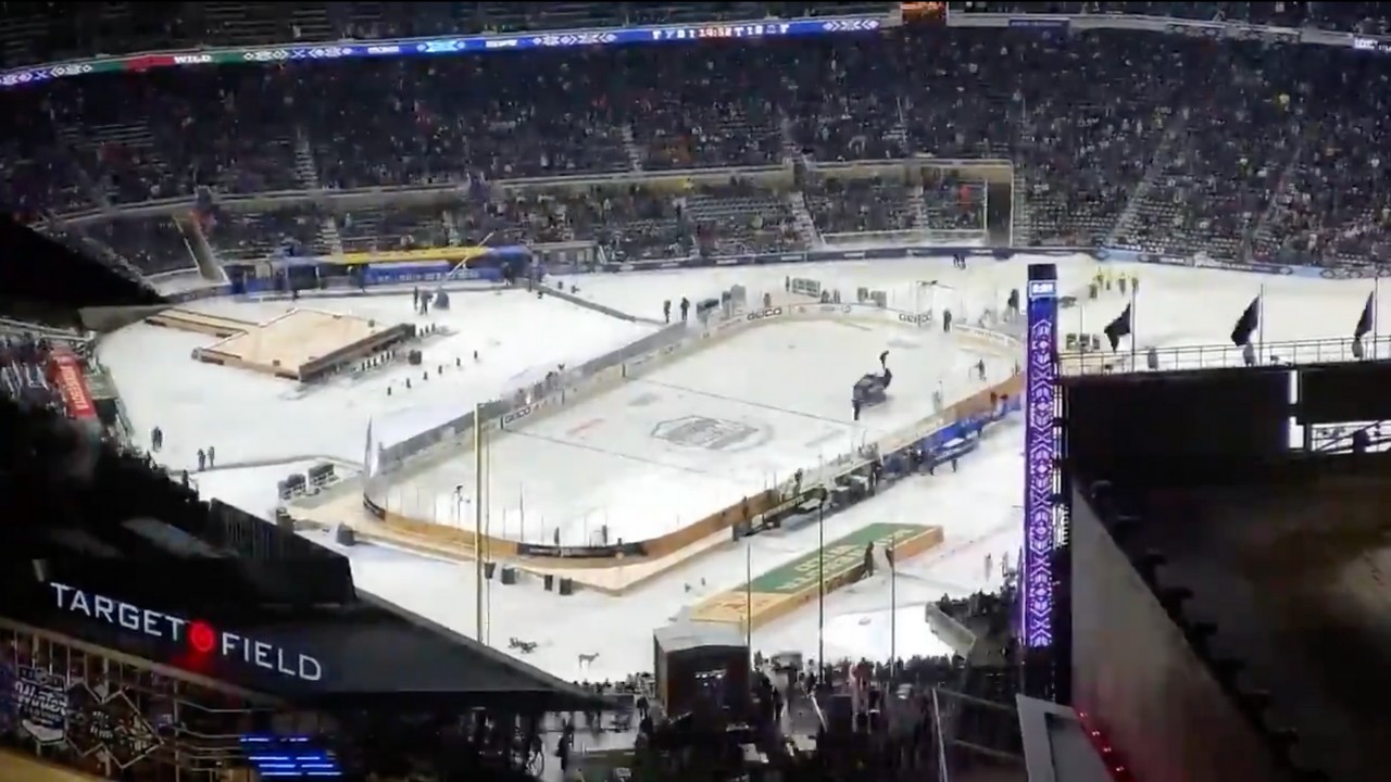 Wild-Blues Winter Classic was coldest NHL game ever