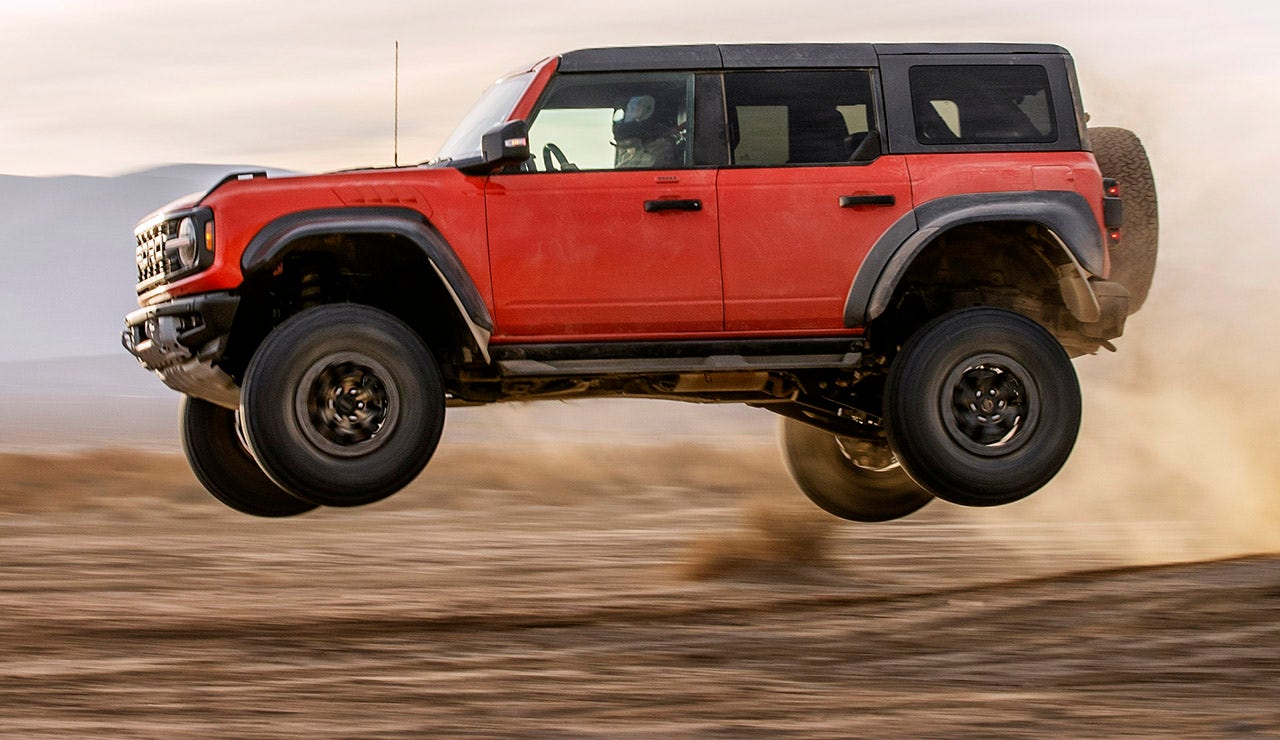The 2022 Ford Bronco Raptor can fly | Fox News