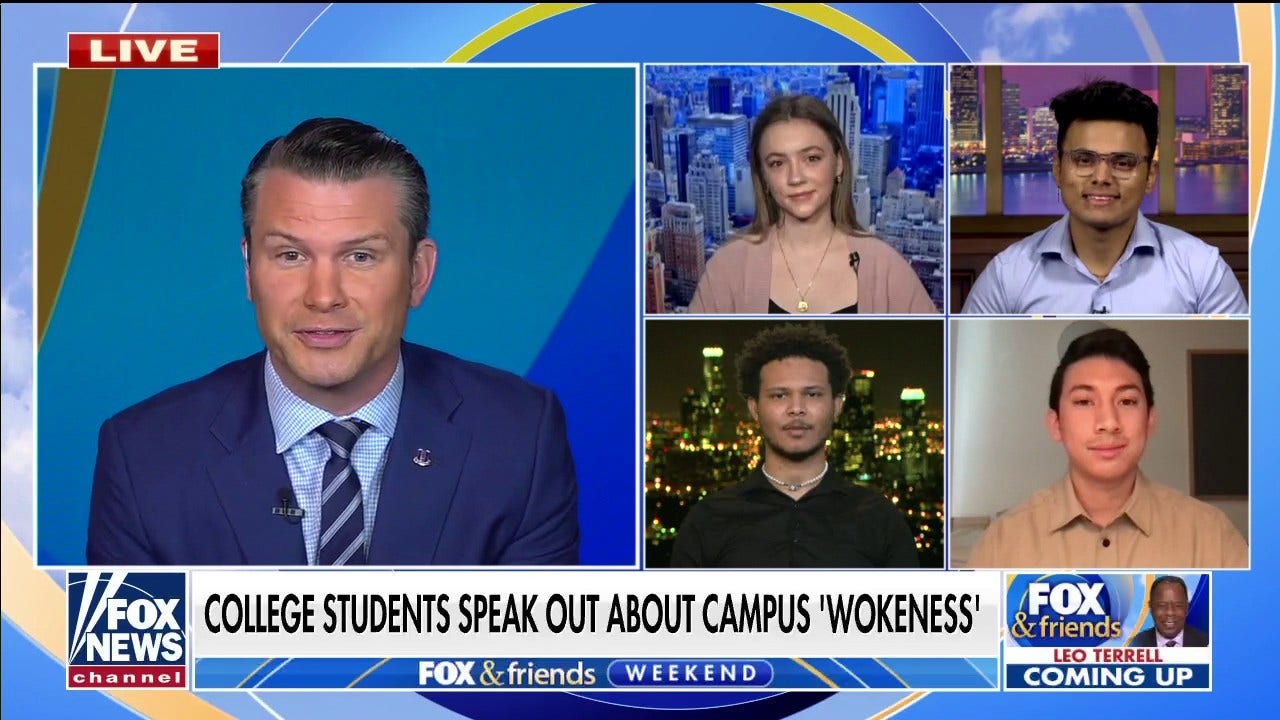 College students vocalize dangers of wokeism on campus; political views being 'weaponized' | Fox News