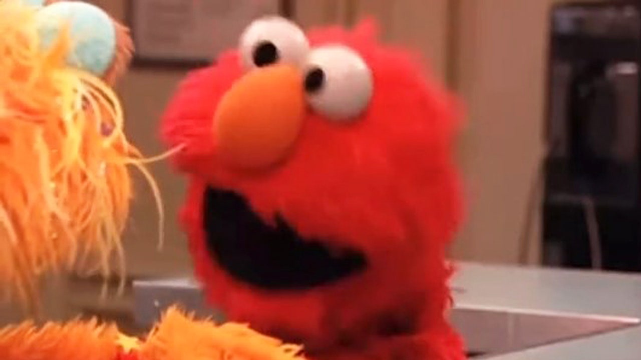 Sen. Ted Cruz is in a fight with Elmo about COVID-19 vaccines