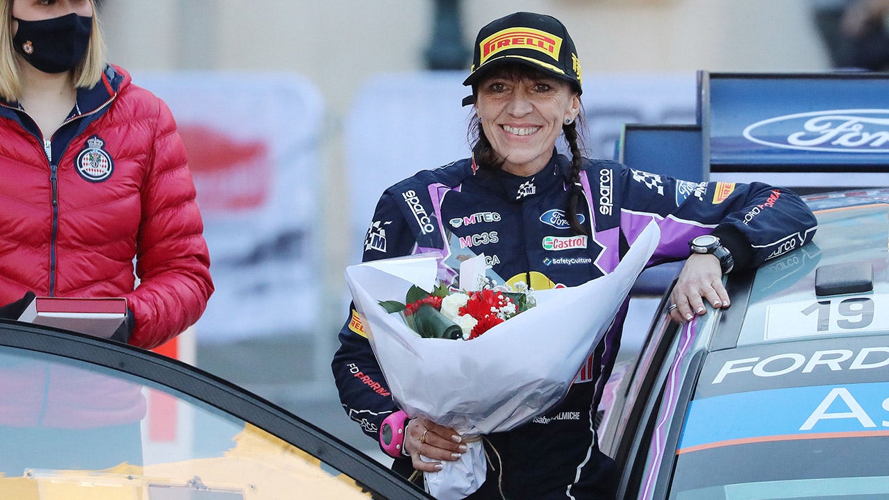 50-yr-old math teacher Isabelle Galmiche wins prestigious Monte Carlo Rally