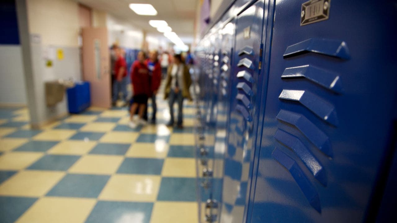 Teacher's classroom intruder fight-off plan involves hockey pucks, as seen in viral TikTok