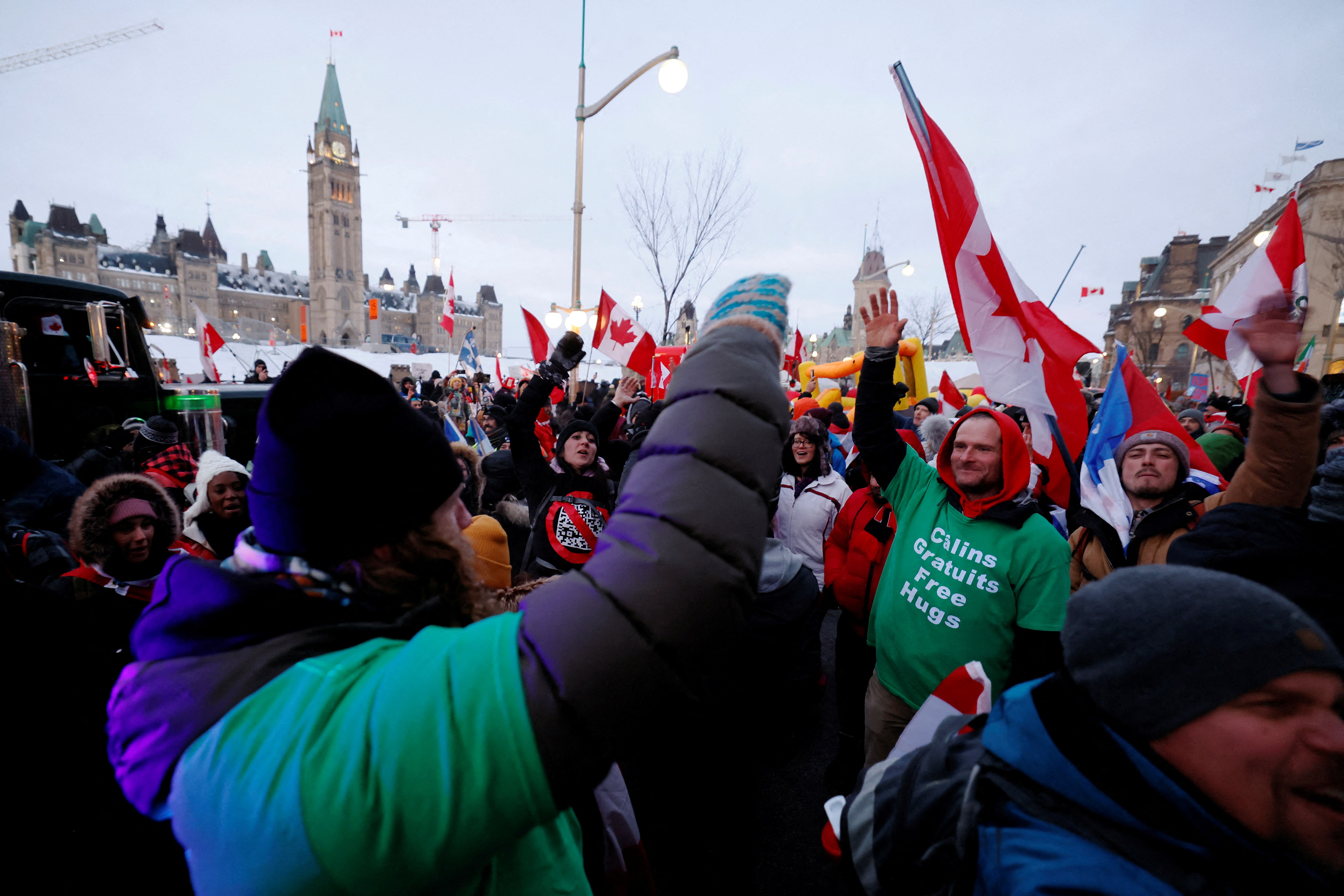 Canadian Freedom Convoy: Ottawa police address ongoing trucker protests, arrests of participants