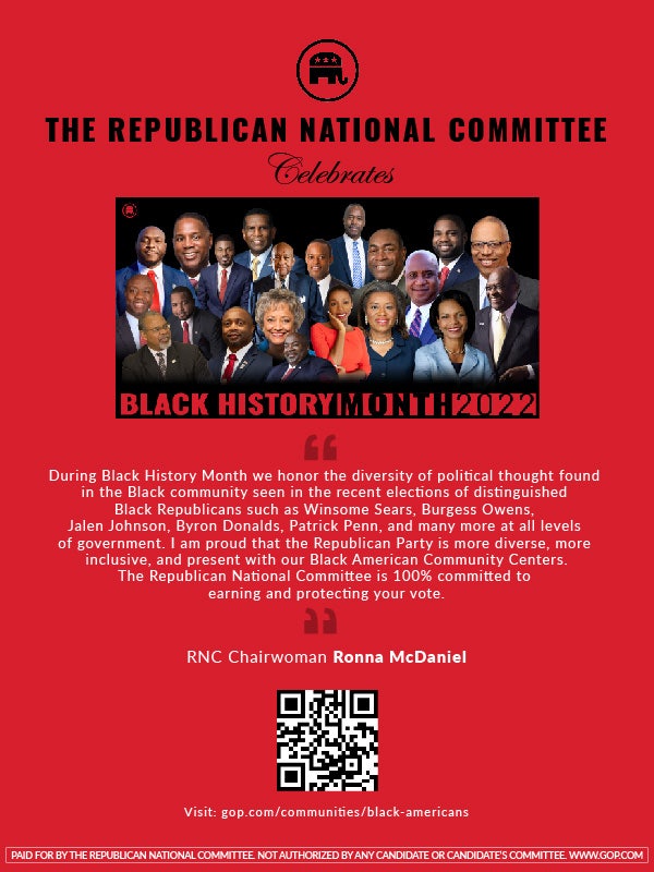 RNC launches five-figure ad buy for Black History Month, takes 'holistic approach' to Black voter engagement