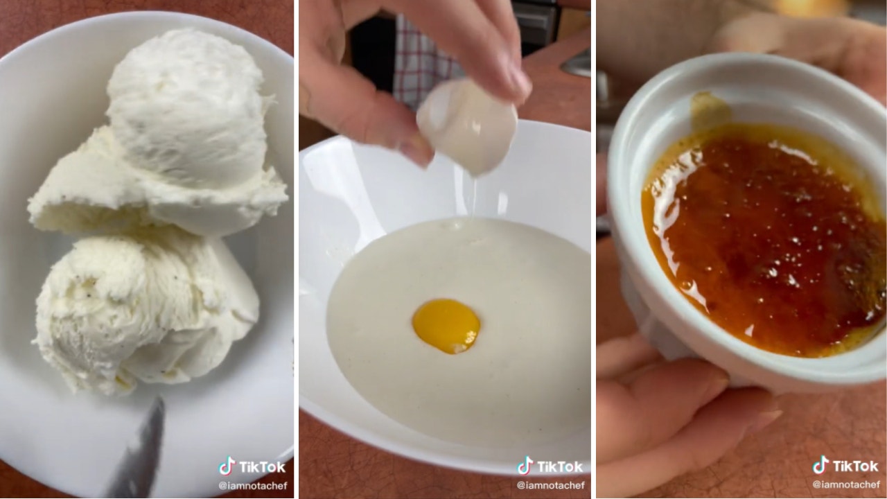 Viral three-ingedient crème brûlée recipe is a 'love at first bite' you can make at home