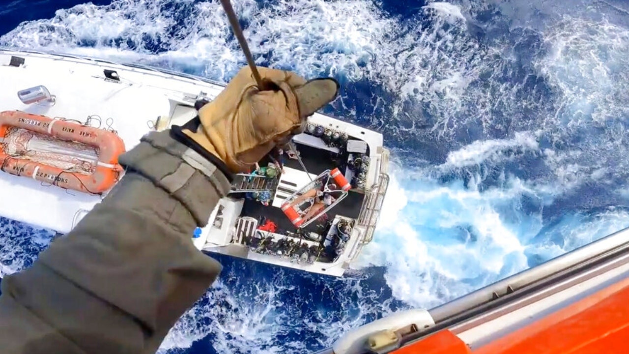 Coast Guard rescues shark attack victim near Bahamas