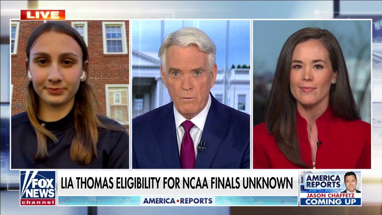 College athlete says Ivy League Lia Thomas decision told female athletes their rights don’t matter