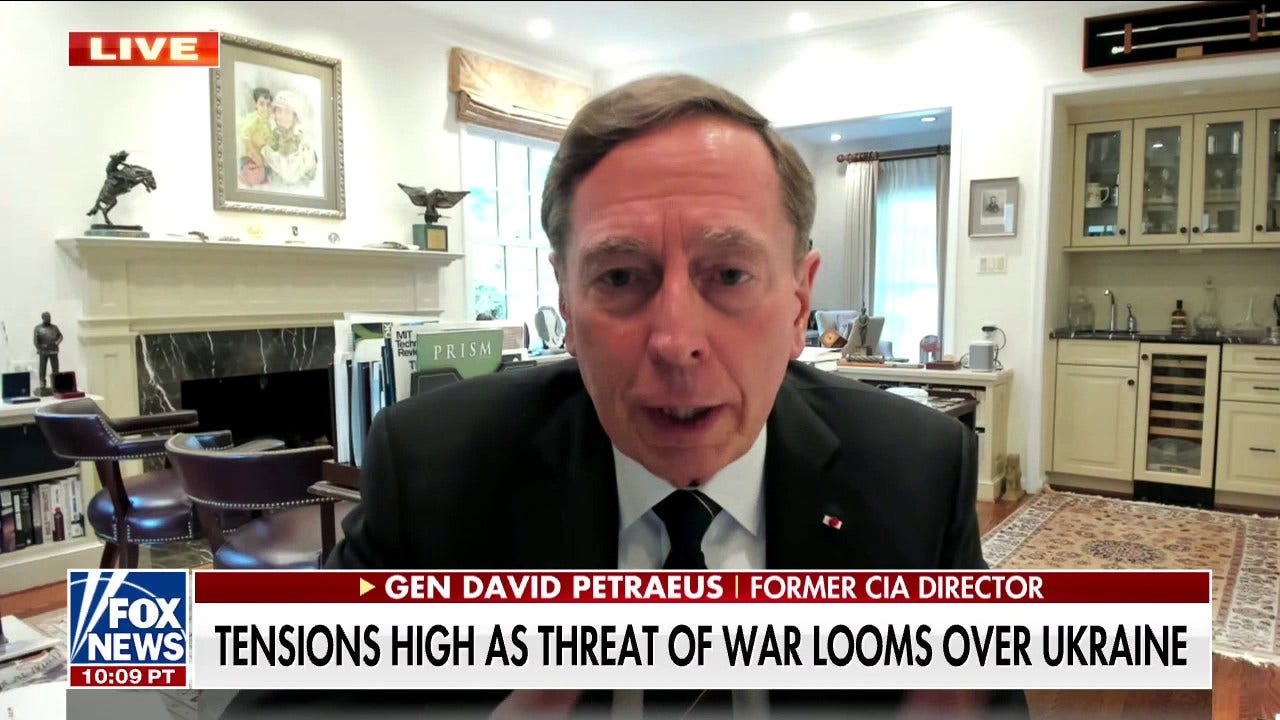 Ukraine could be painful 'porcupine' for Russia: Petraeus