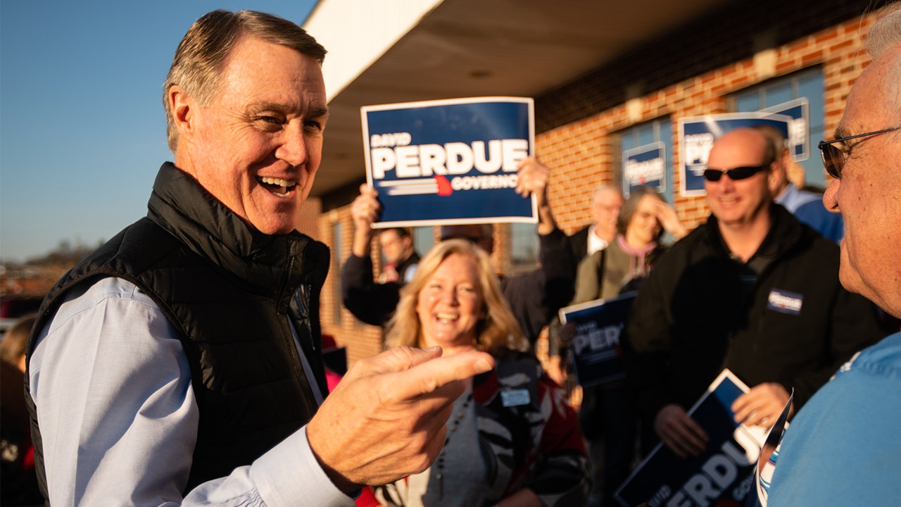 Georgia gov race: Gov. Kemp, David Perdue shout and throw ‘spaghetti’ in fiery Republican debate