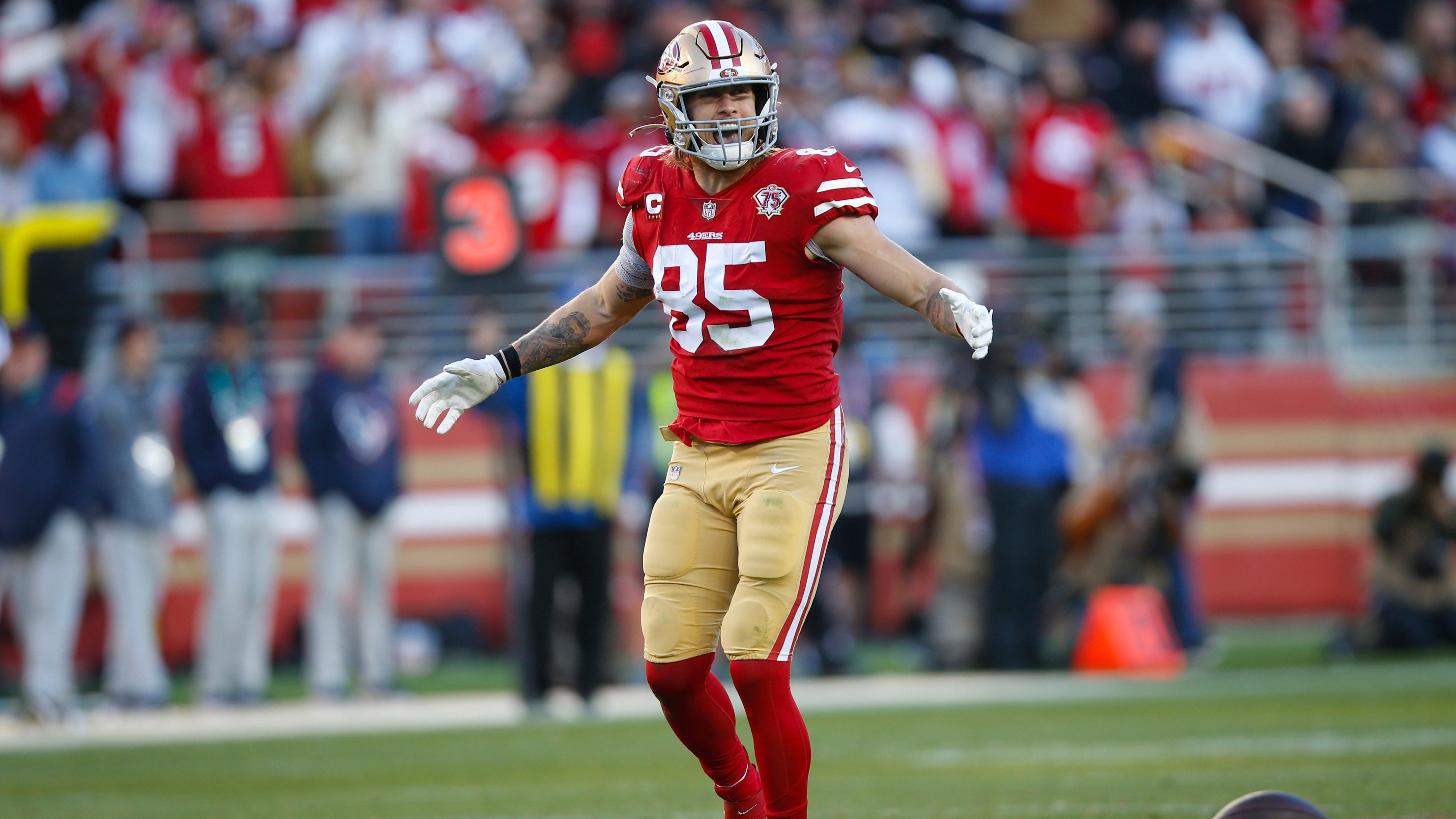 George Kittle on Jimmy Garoppolo: 'He sets an example' for 49ers