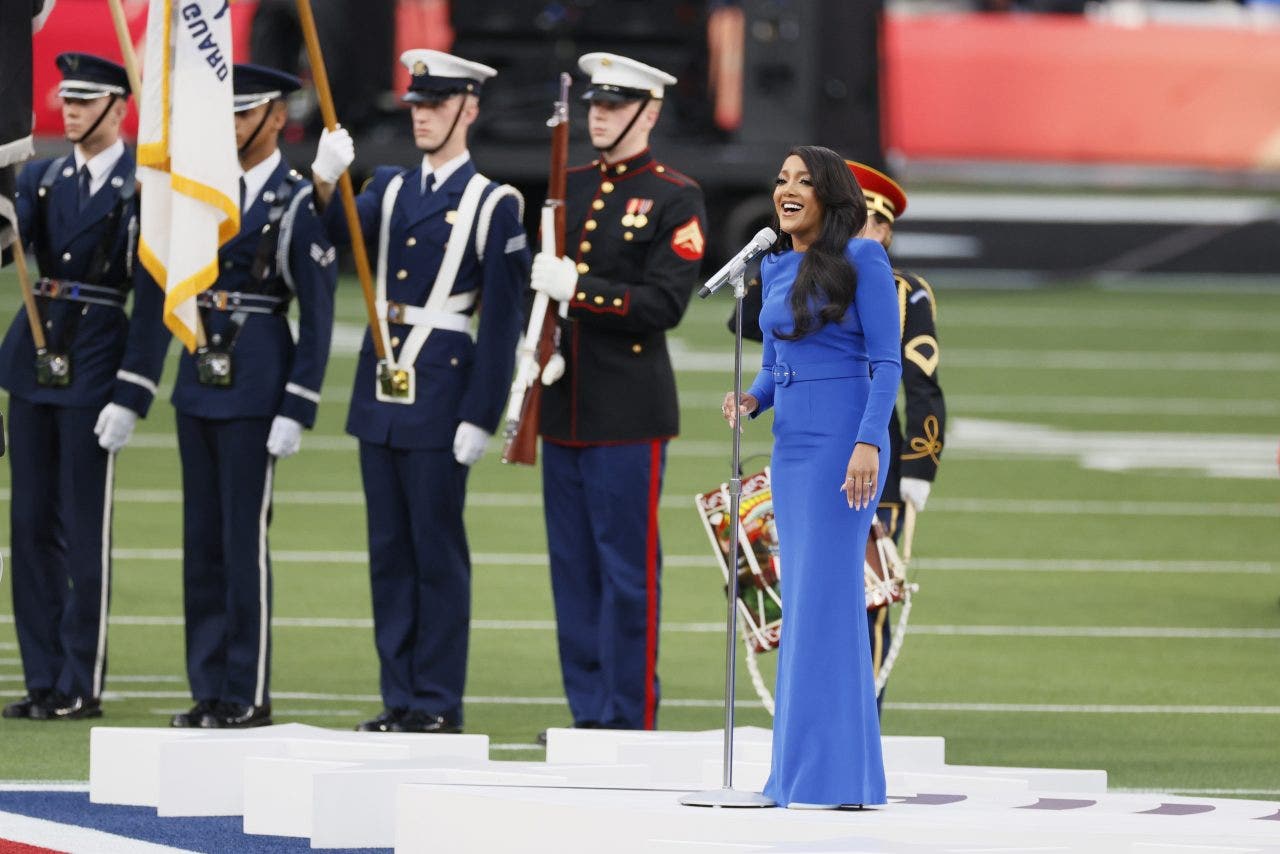 Jhené Aiko Sings America the Beautiful at Super Bowl LVI 