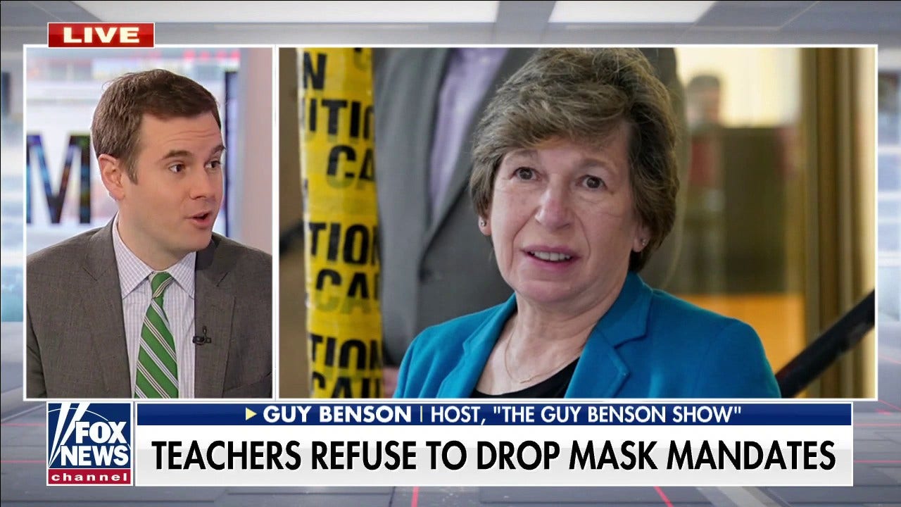 Guy Benson calls out teachers union boss over mask mandates: Where'd she get her medical degree?