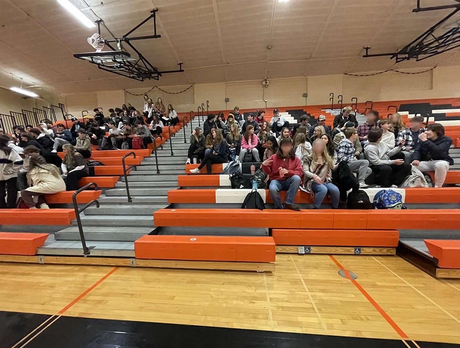 Chicago-area high school students stage walkout after principal tells them to mask up for class or leave