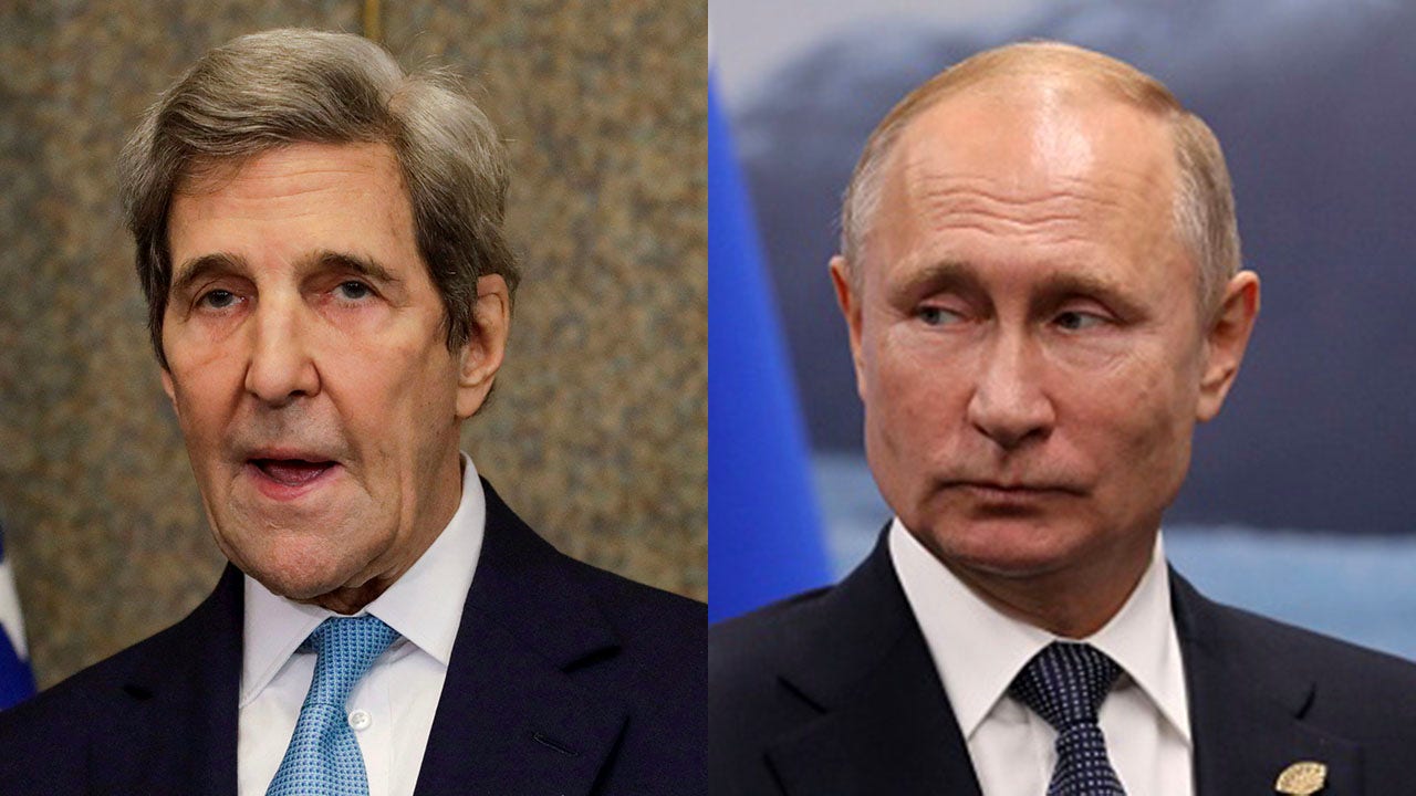 John Kerry excoriated for hoping Putin will focus on climate change amid Ukraine invasion: 'Total clown show'