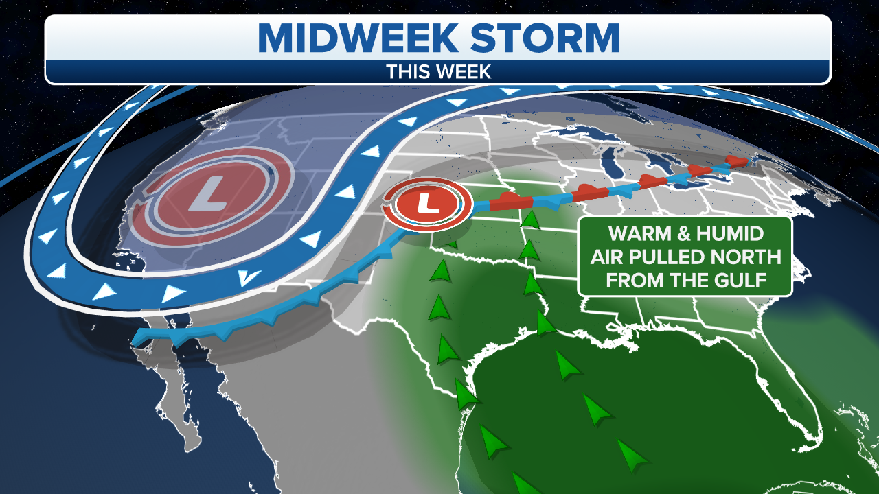 Stormy weather forecast across West