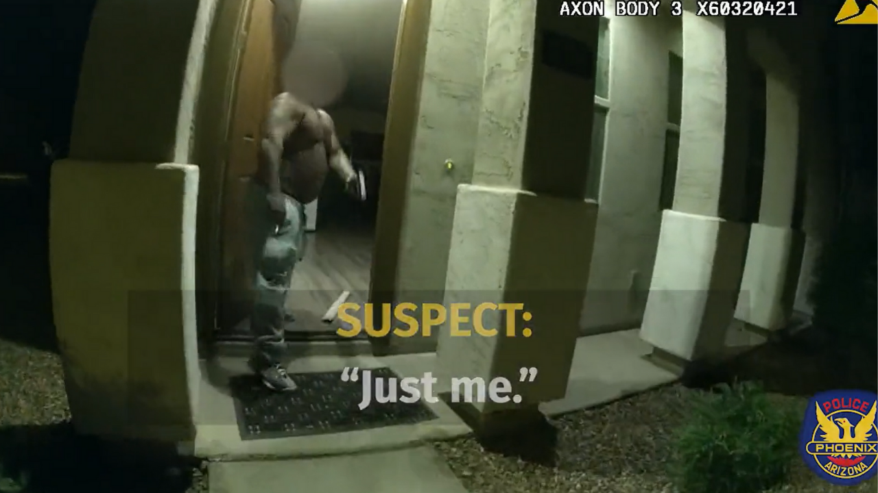 Phoenix Police Department Releases Footage Of Suspect Shooting Officer 