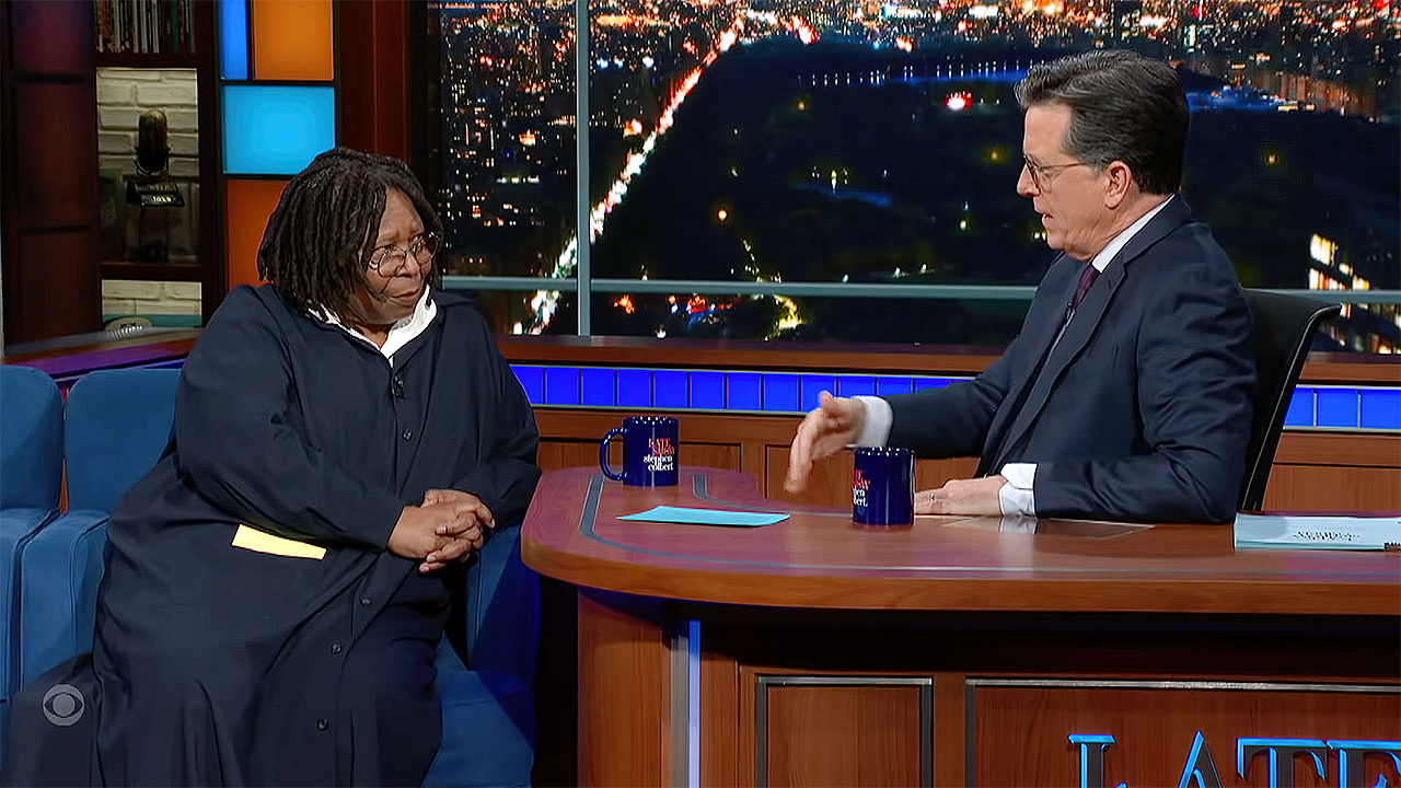 Whoopi Goldberg confronts Holocaust remarks with Stephen Colbert: Don’t want to ‘fake apologize’