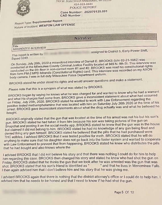 Waukesha suspect Darrell Brooks due back in court as new documents reveal he blamed son in 2020